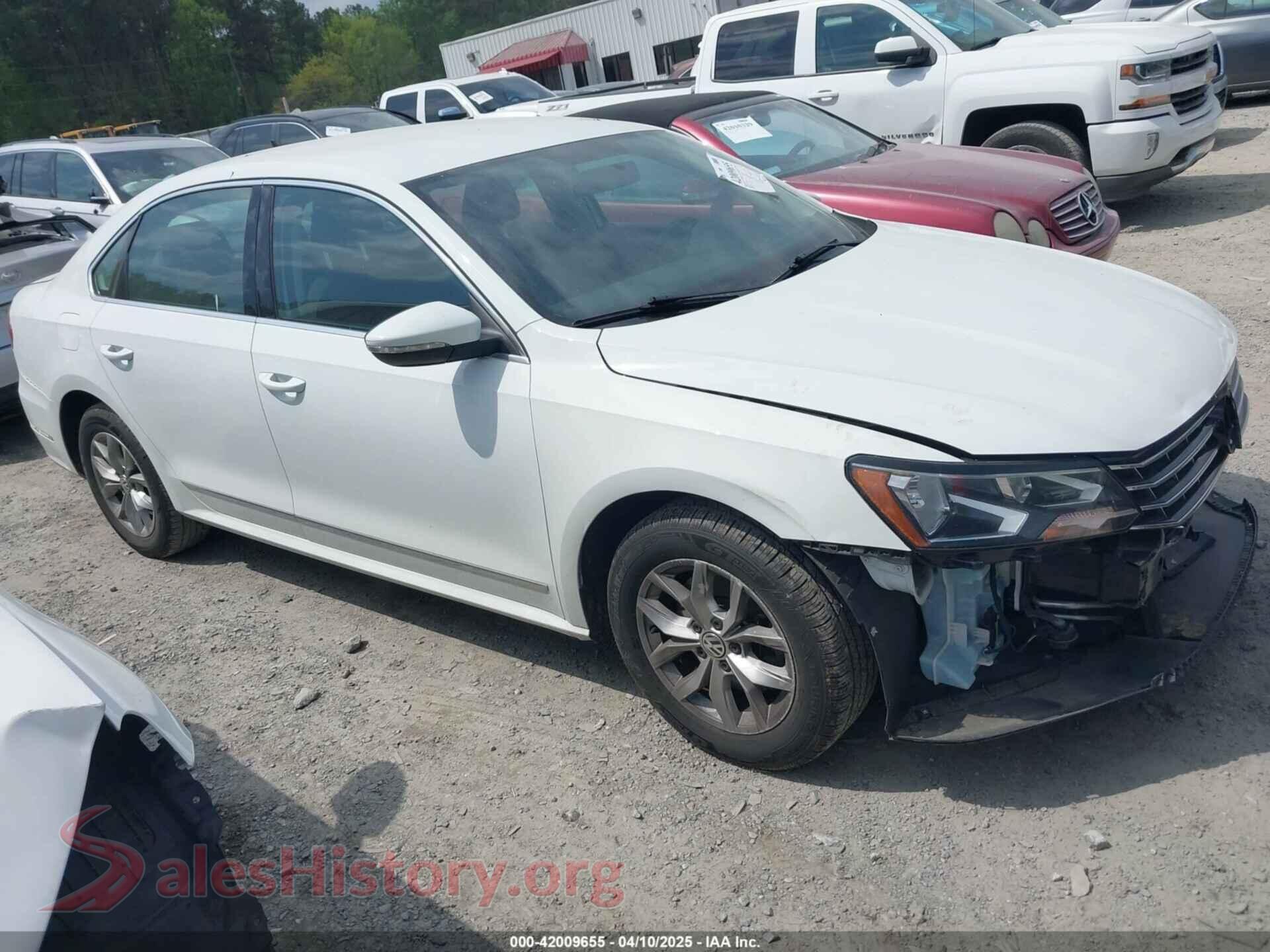 2016 VOLKSWAGEN PASSAT — VIN 1VWAT7A30GC056345