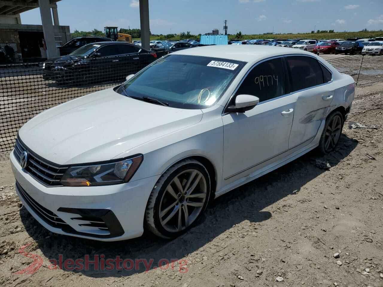 2016 VOLKSWAGEN PASSAT — VIN 1VWAT7A33GC059191