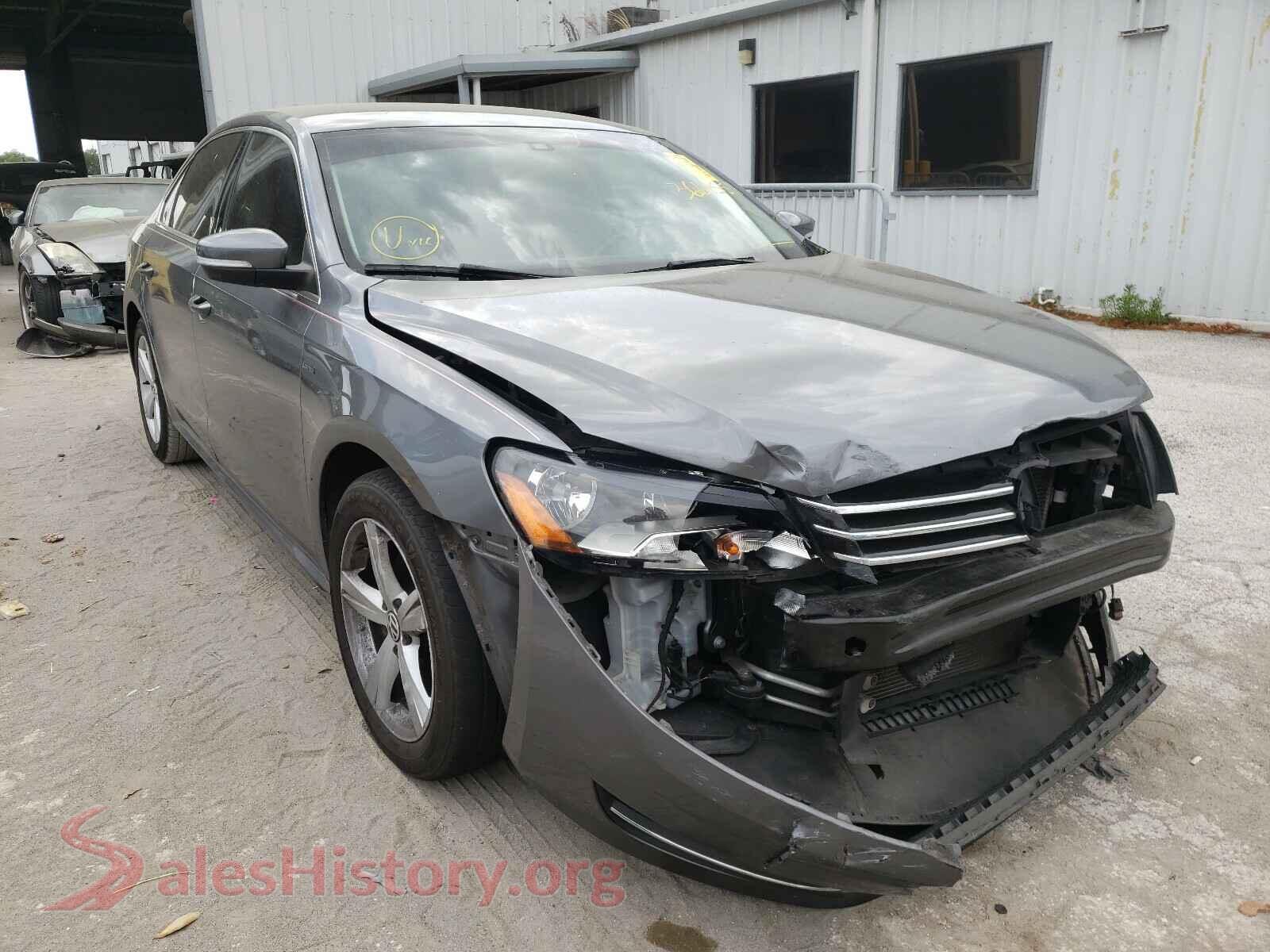 2015 VOLKSWAGEN PASSAT — VIN 1VWAT7A34FC103584