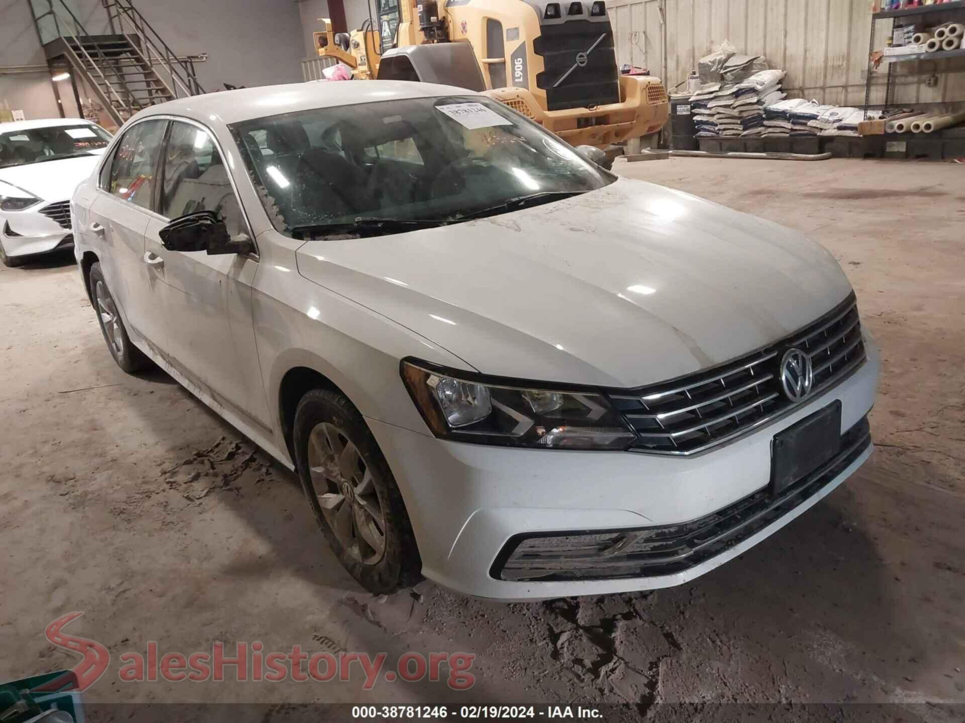2016 VOLKSWAGEN PASSAT — VIN 1VWAT7A34GC040987