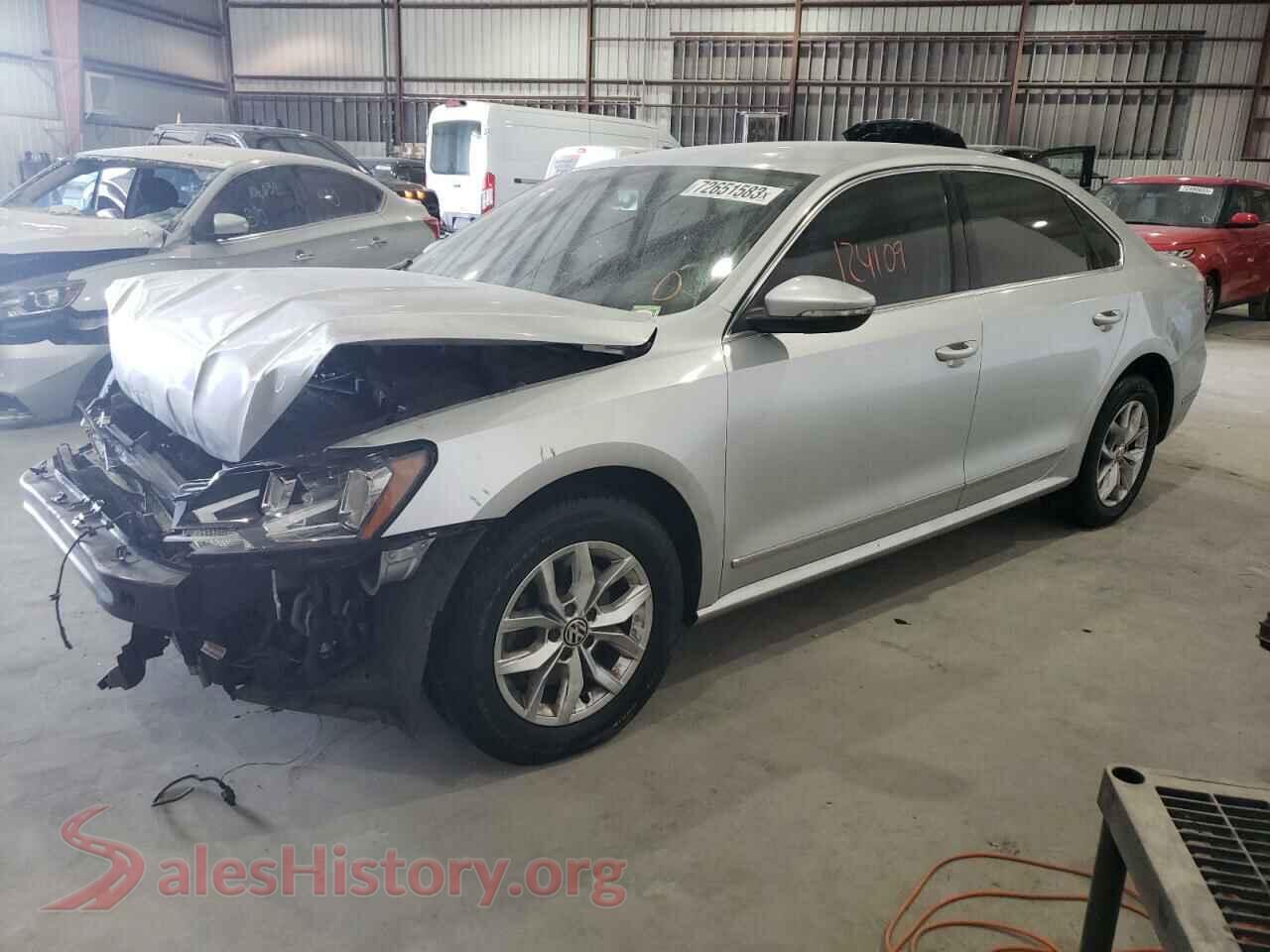 2017 VOLKSWAGEN PASSAT — VIN 1VWAT7A34HC050016
