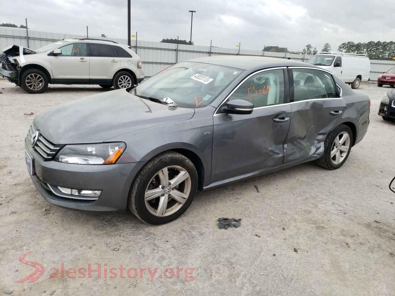 2015 VOLKSWAGEN PASSAT — VIN 1VWAT7A35FC122368