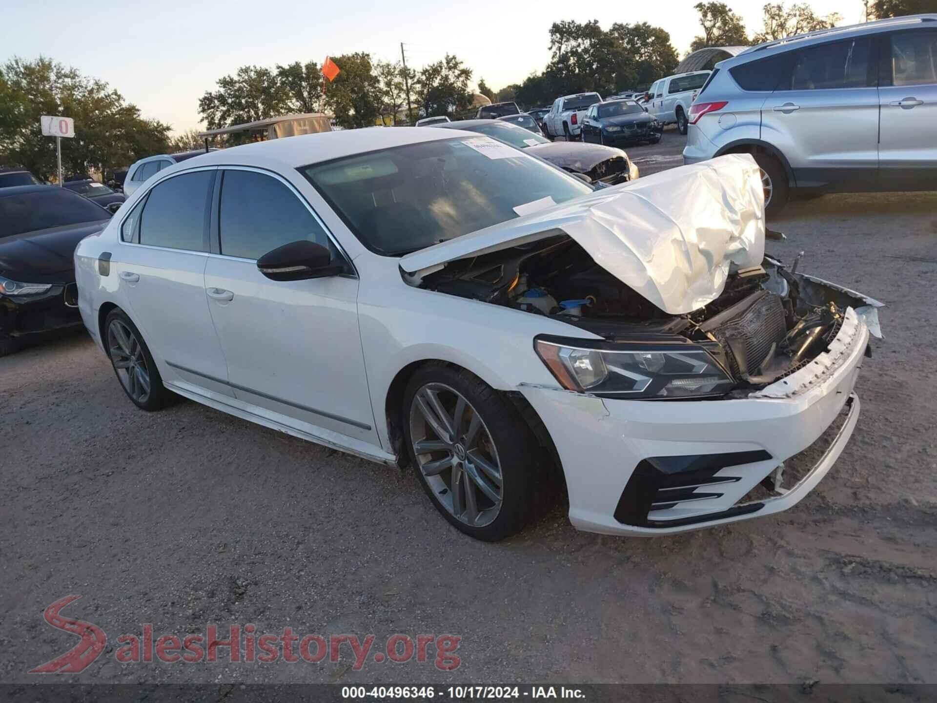 2016 VOLKSWAGEN PASSAT — VIN 1VWAT7A35GC047835