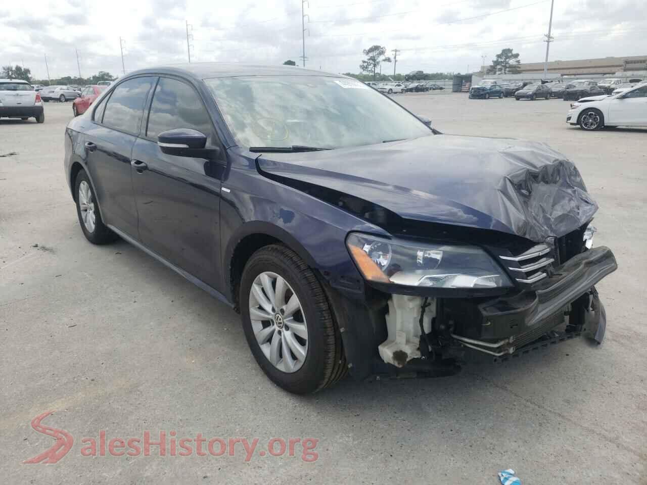 2014 VOLKSWAGEN PASSAT — VIN 1VWAT7A36EC061143