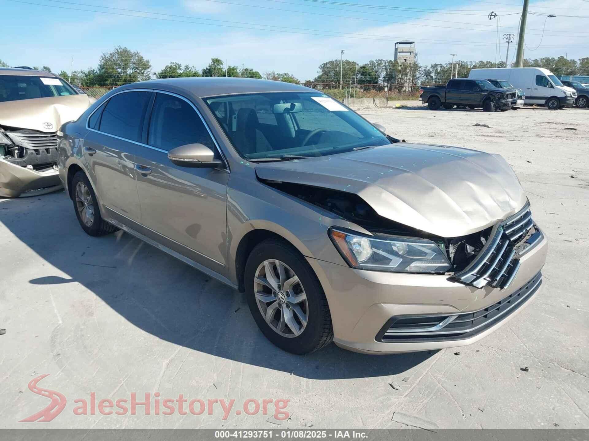 2016 VOLKSWAGEN PASSAT — VIN 1VWAT7A38GC014781