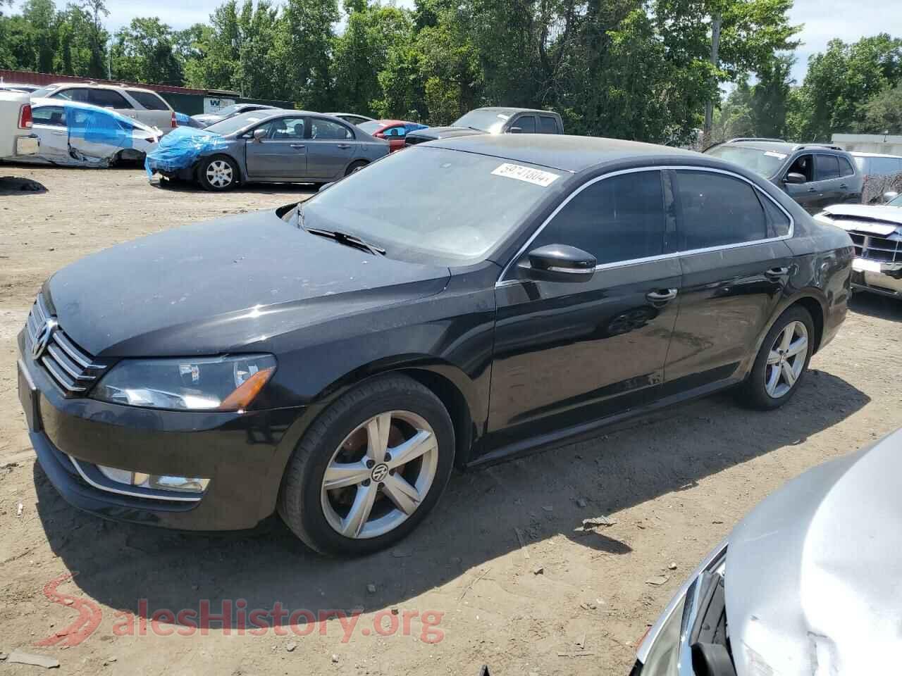 2015 VOLKSWAGEN PASSAT — VIN 1VWAT7A39FC118873
