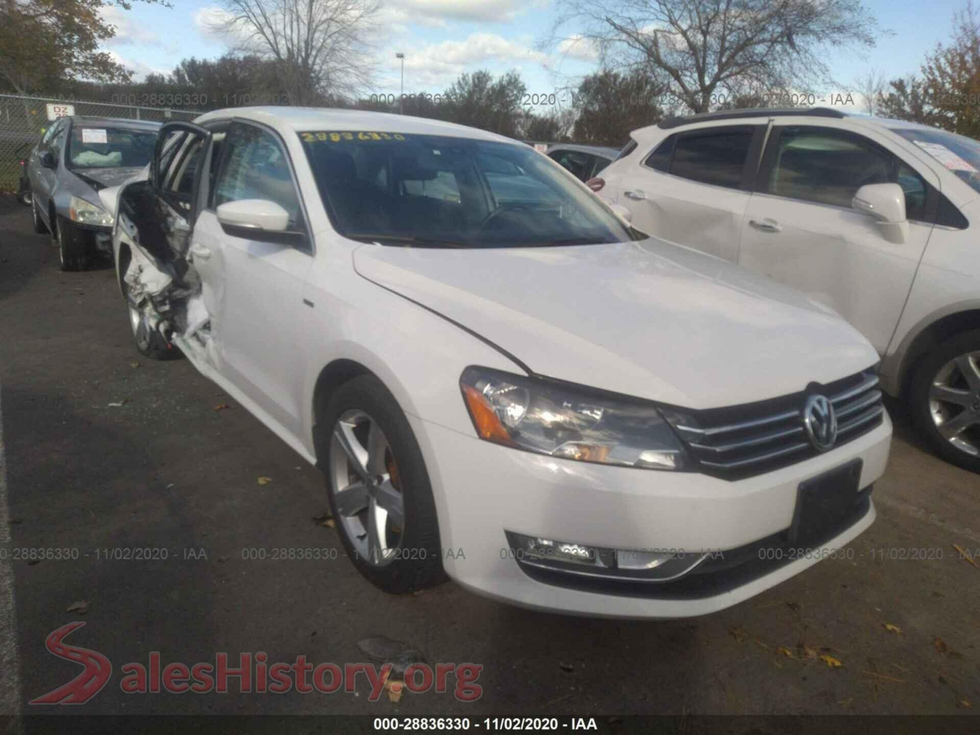 2015 VOLKSWAGEN PASSAT — VIN 1VWAT7A3XFC109079