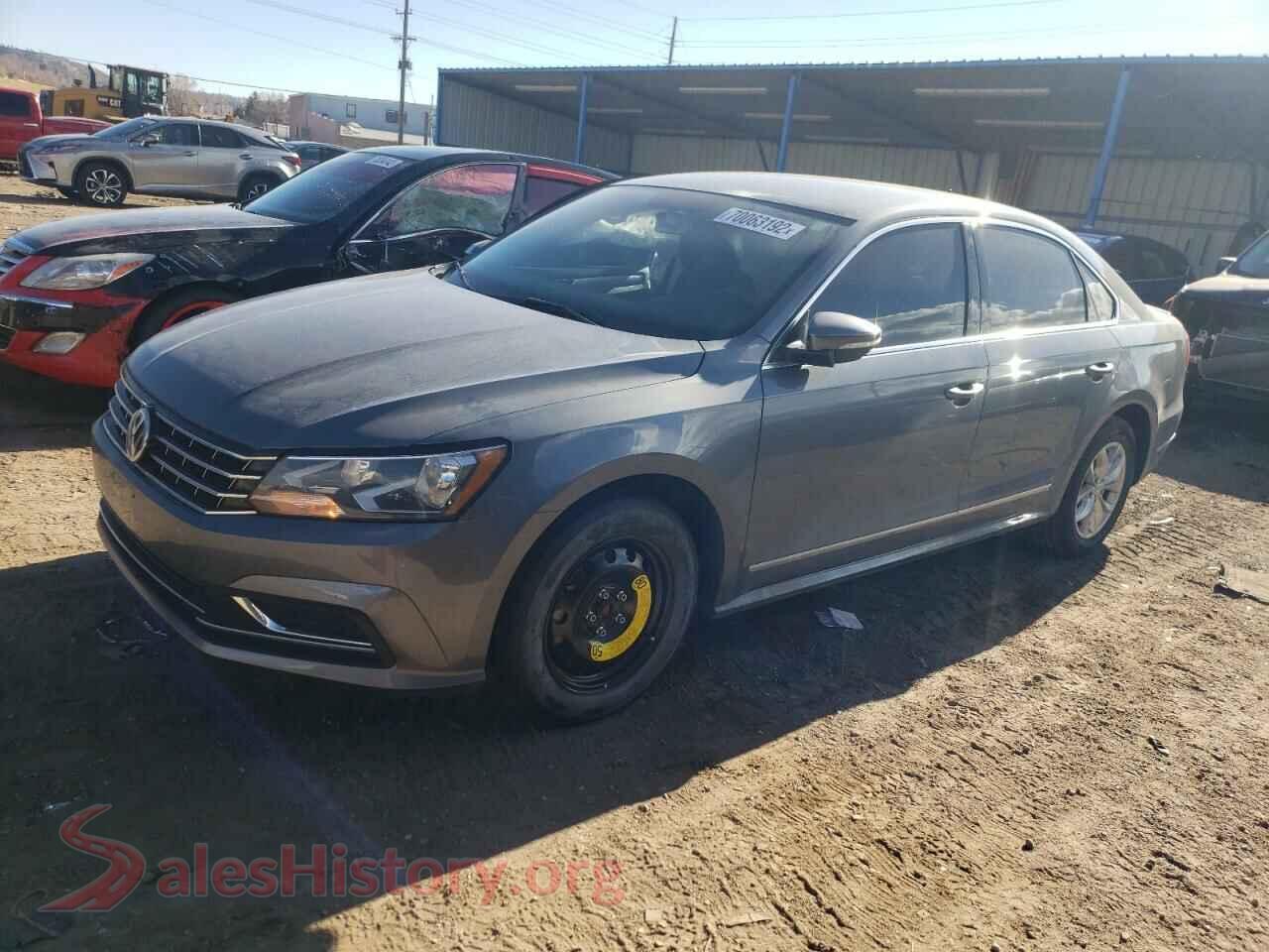 2017 VOLKSWAGEN PASSAT — VIN 1VWAT7A3XHC051574