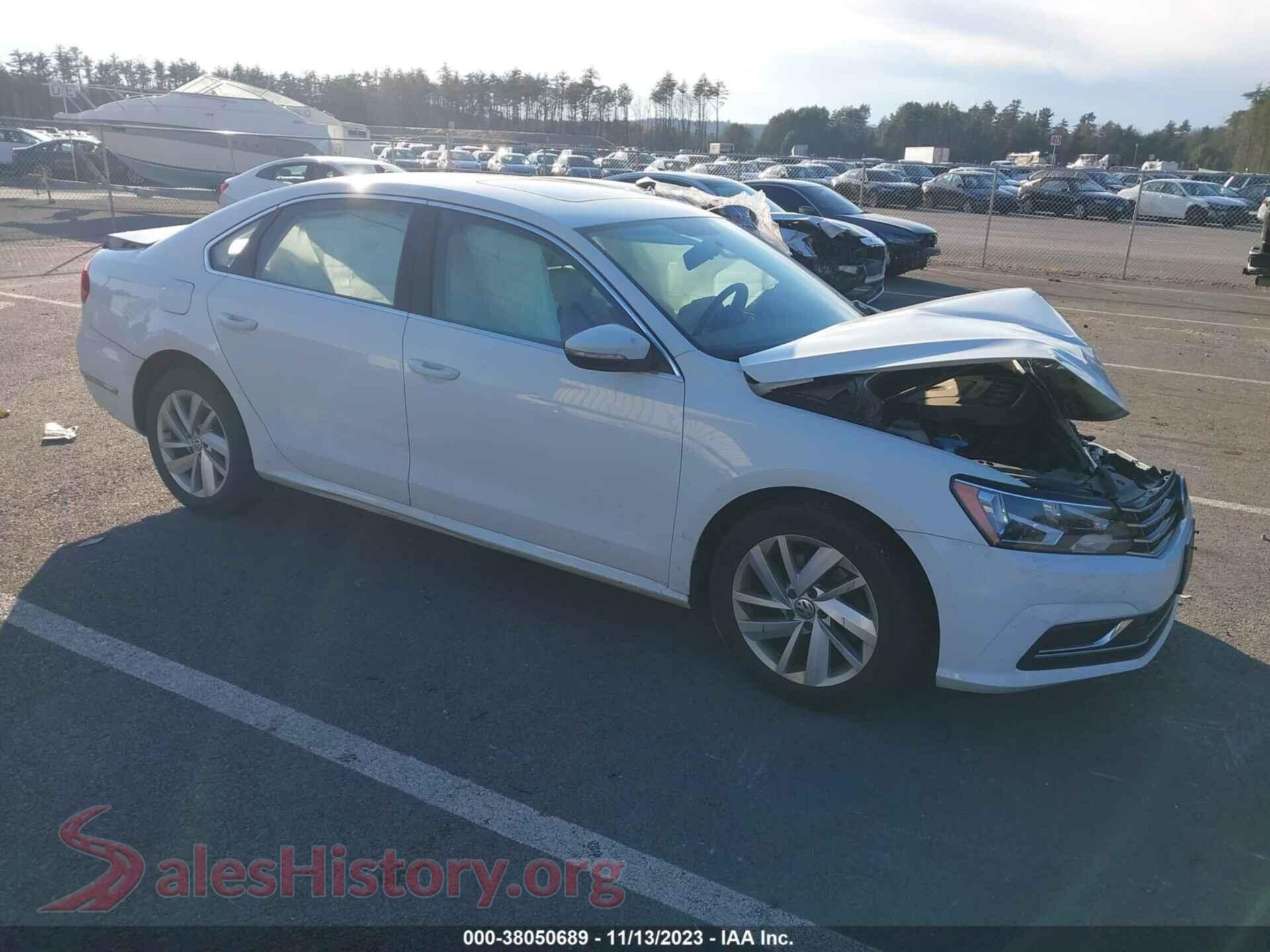 2018 VOLKSWAGEN PASSAT — VIN 1VWBA7A33JC030789