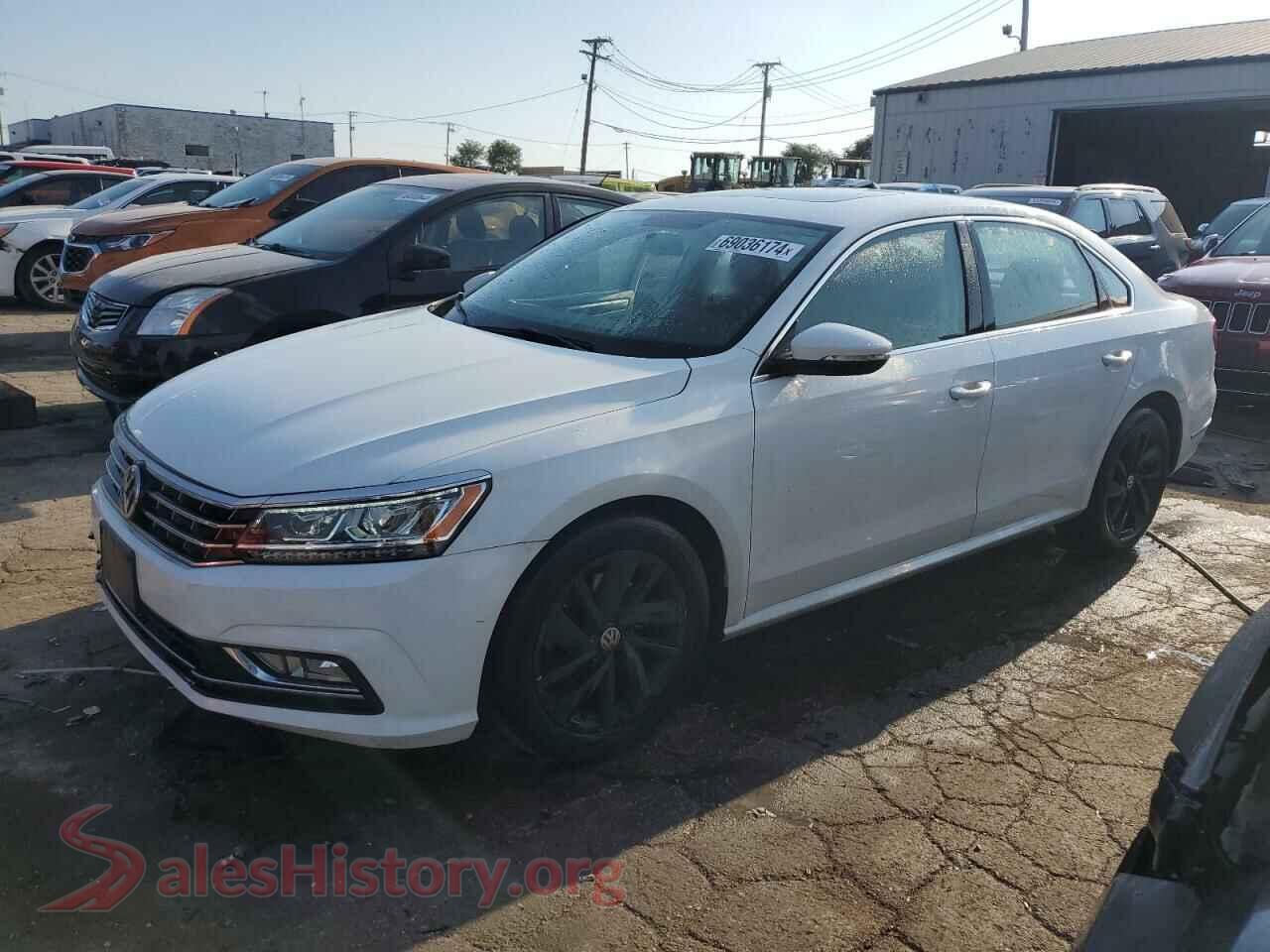 2018 VOLKSWAGEN PASSAT — VIN 1VWBA7A34JC031241