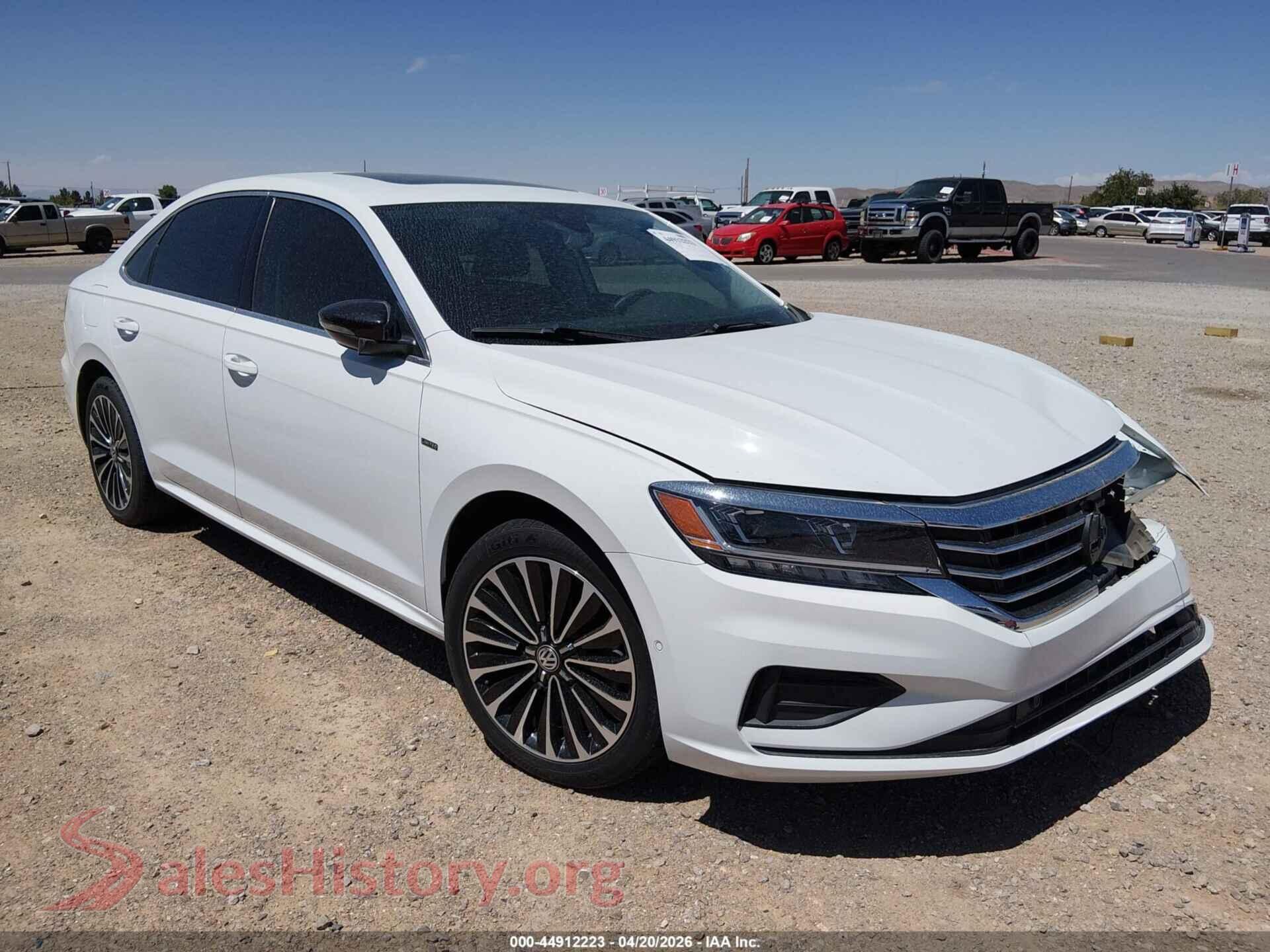 2022 VOLKSWAGEN PASSAT — VIN 1VWBA7A3XNC006771
