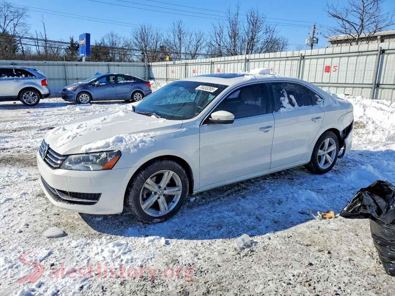 2013 VOLKSWAGEN PASSAT — VIN 1VWBH7A32DC101657