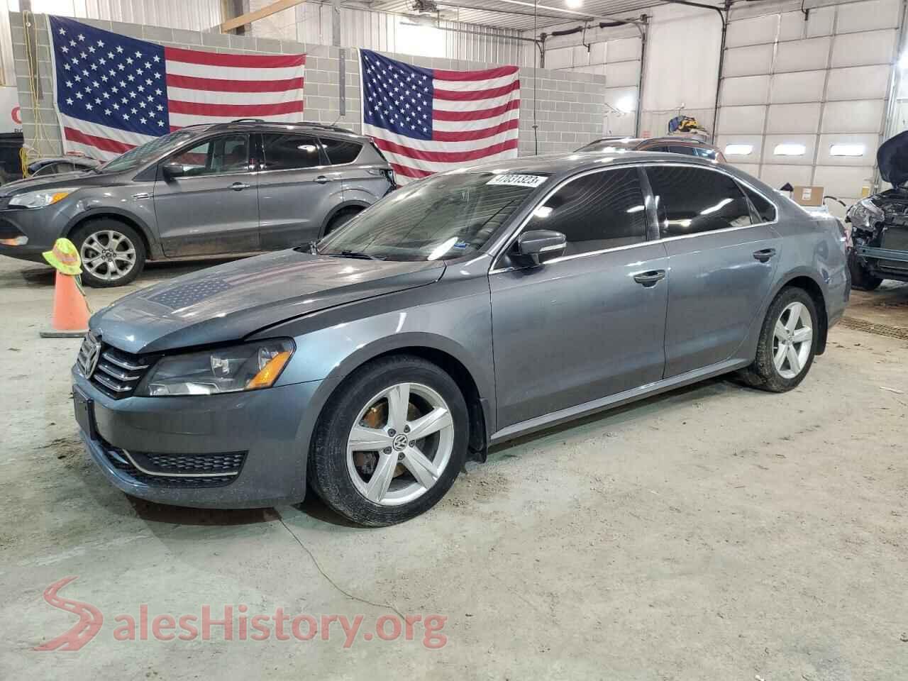 2013 VOLKSWAGEN PASSAT — VIN 1VWBH7A35DC120221