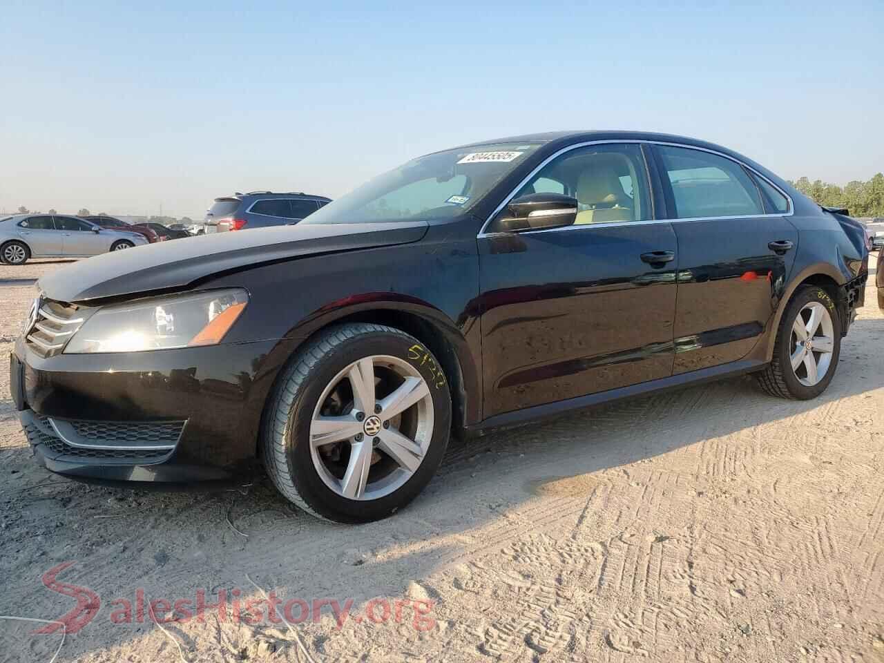 2013 VOLKSWAGEN PASSAT — VIN 1VWBH7A37DC107180