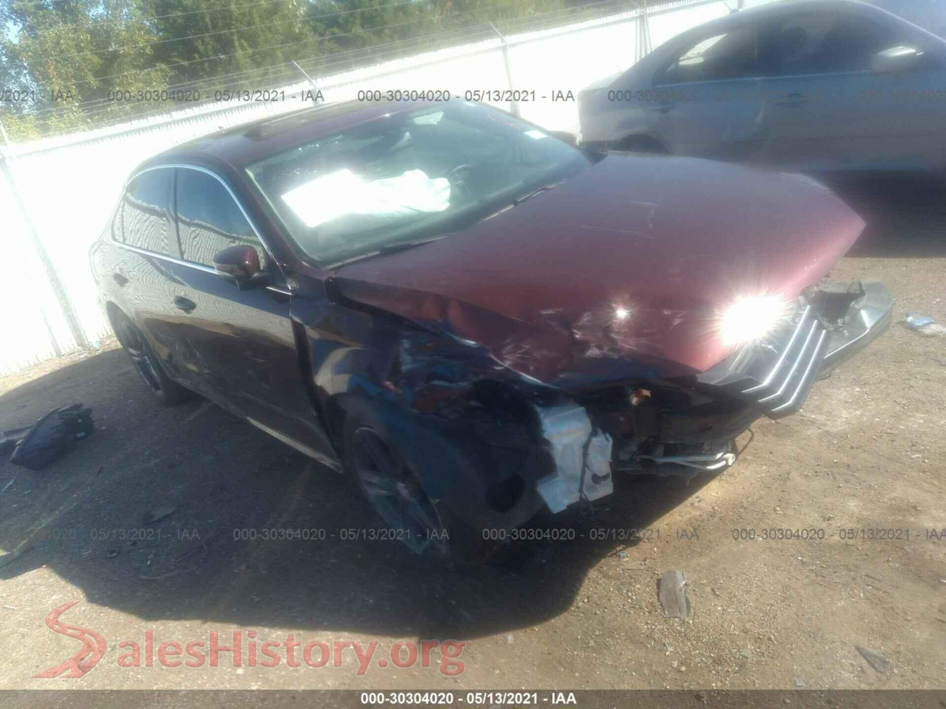 2014 VOLKSWAGEN PASSAT — VIN 1VWBN7A38EC064124
