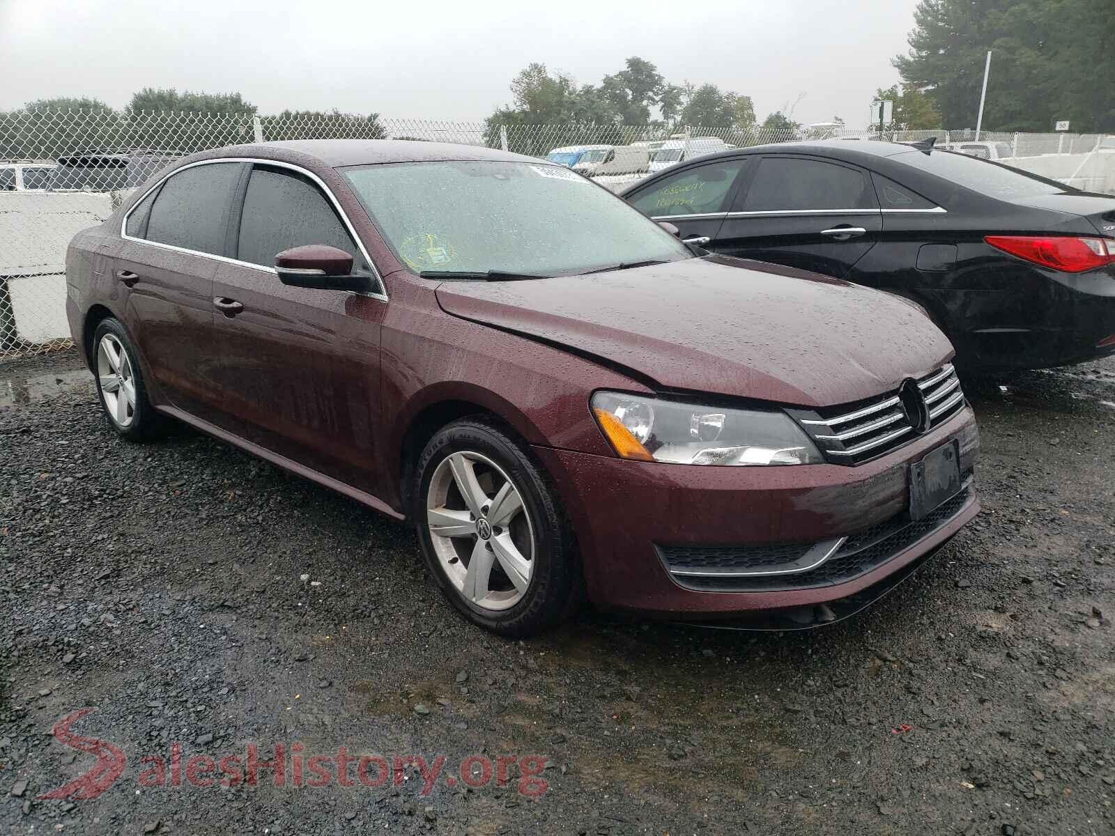 2013 VOLKSWAGEN PASSAT — VIN 1VWBP7A30DC037170