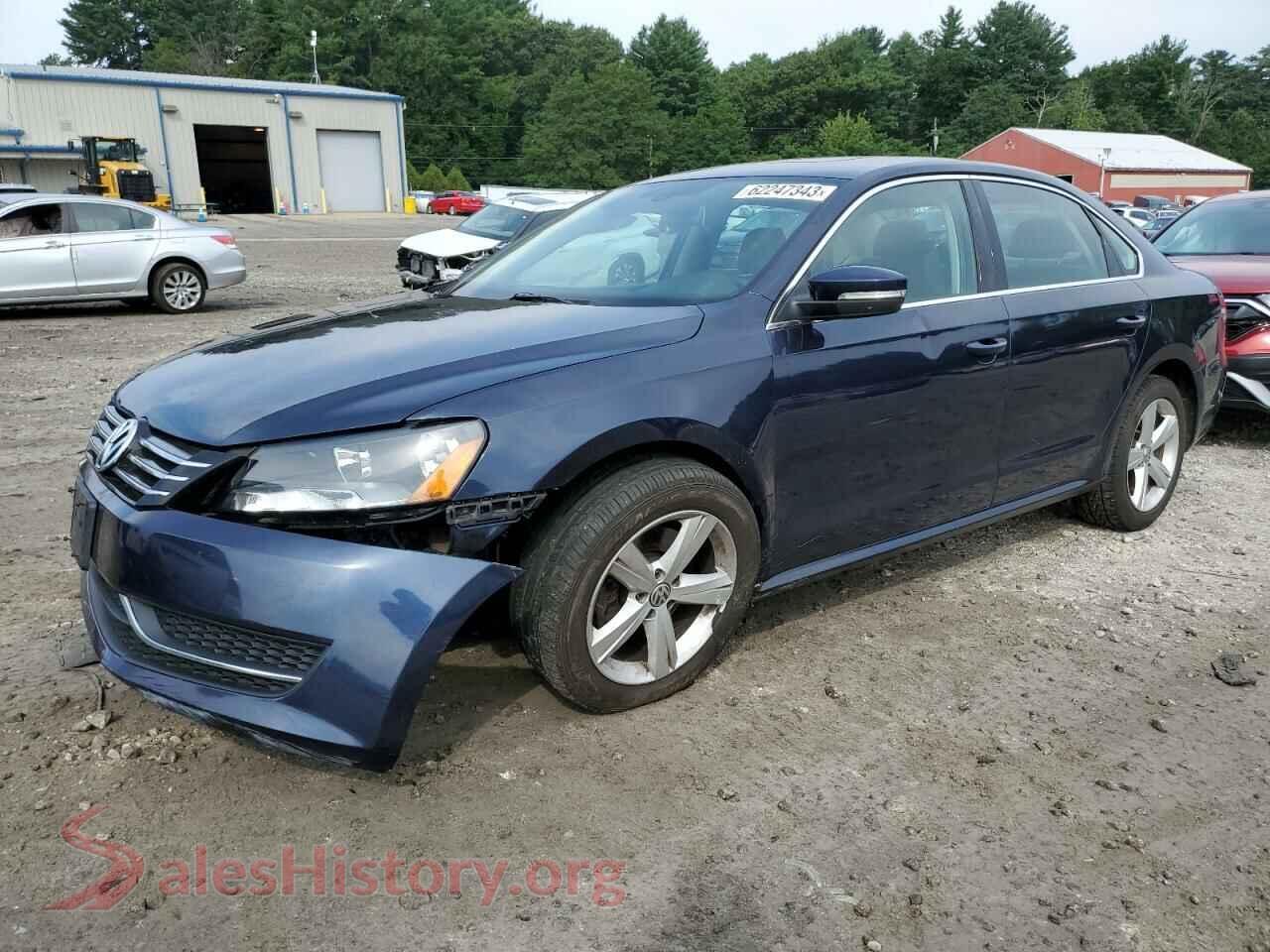 2013 VOLKSWAGEN PASSAT — VIN 1VWBP7A30DC086644