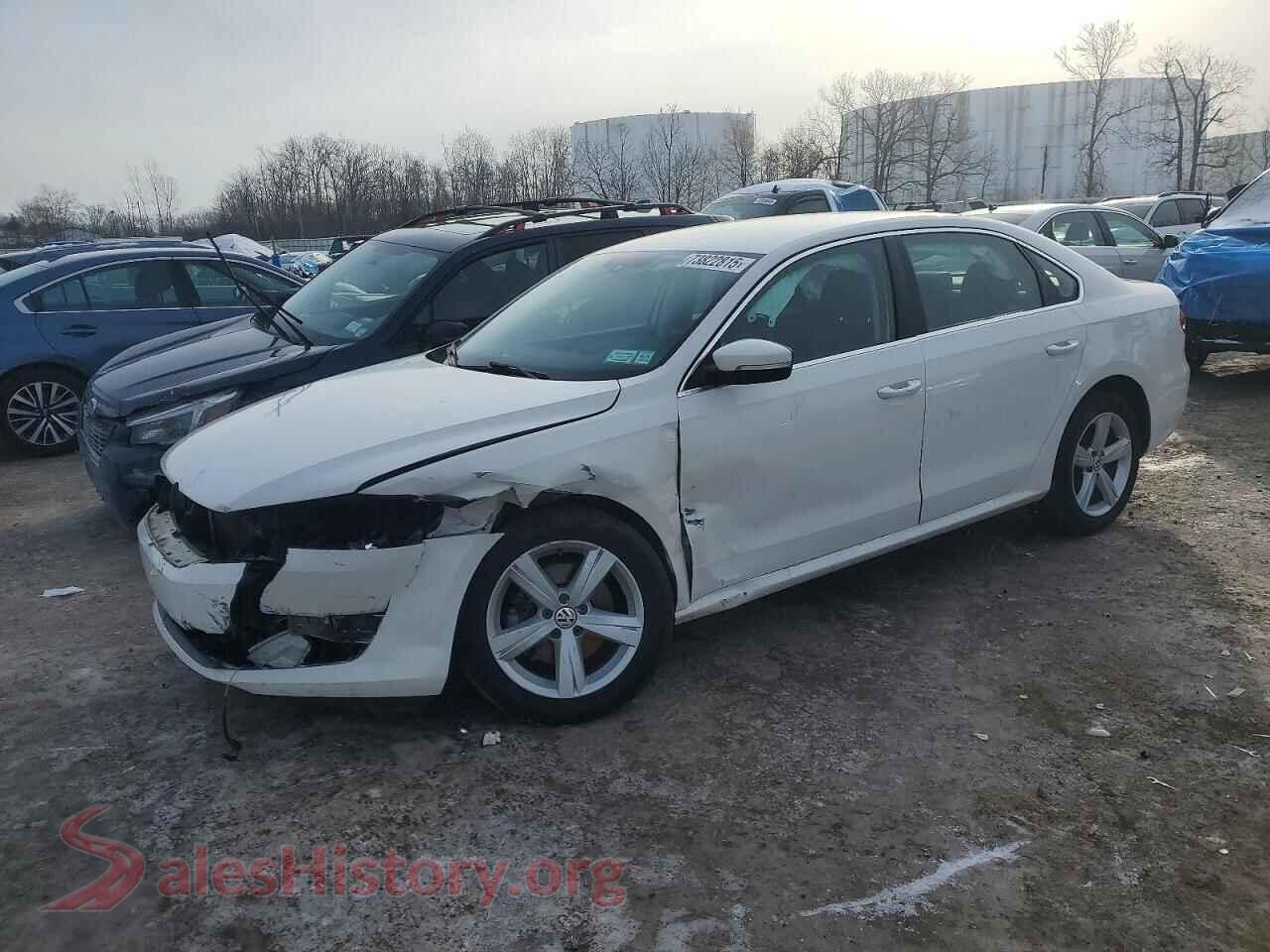2013 VOLKSWAGEN PASSAT — VIN 1VWBP7A30DC116919