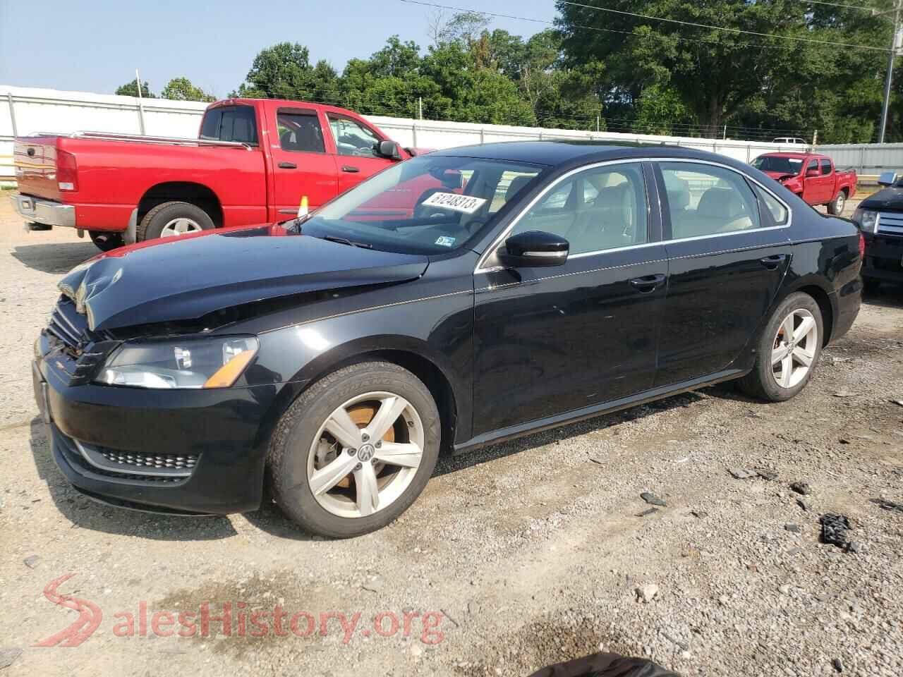 2013 VOLKSWAGEN PASSAT — VIN 1VWBP7A31DC091190