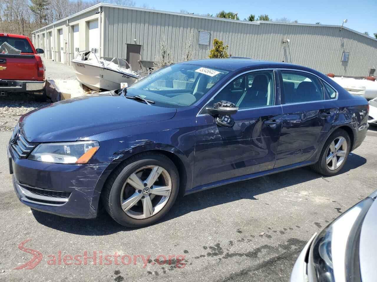 2013 VOLKSWAGEN PASSAT — VIN 1VWBP7A32DC140879