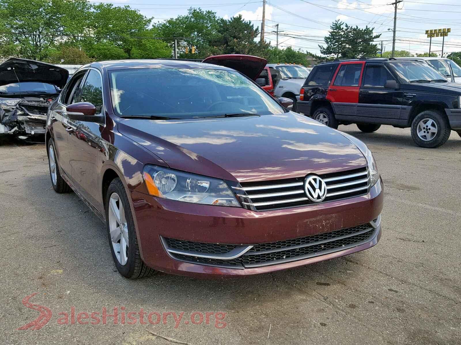 2012 VOLKSWAGEN PASSAT — VIN 1VWBP7A34CC093093