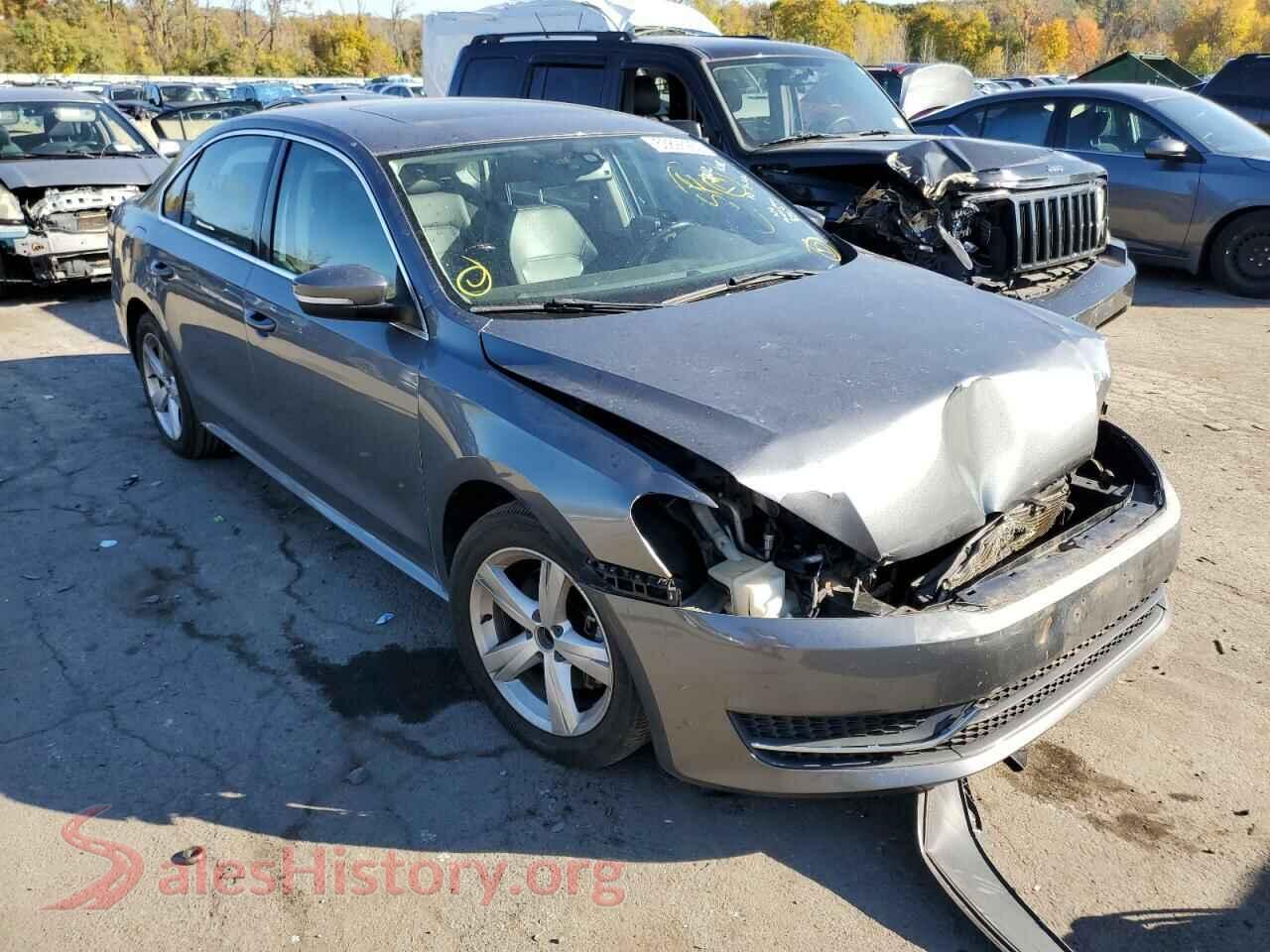 2013 VOLKSWAGEN PASSAT — VIN 1VWBP7A34DC027368