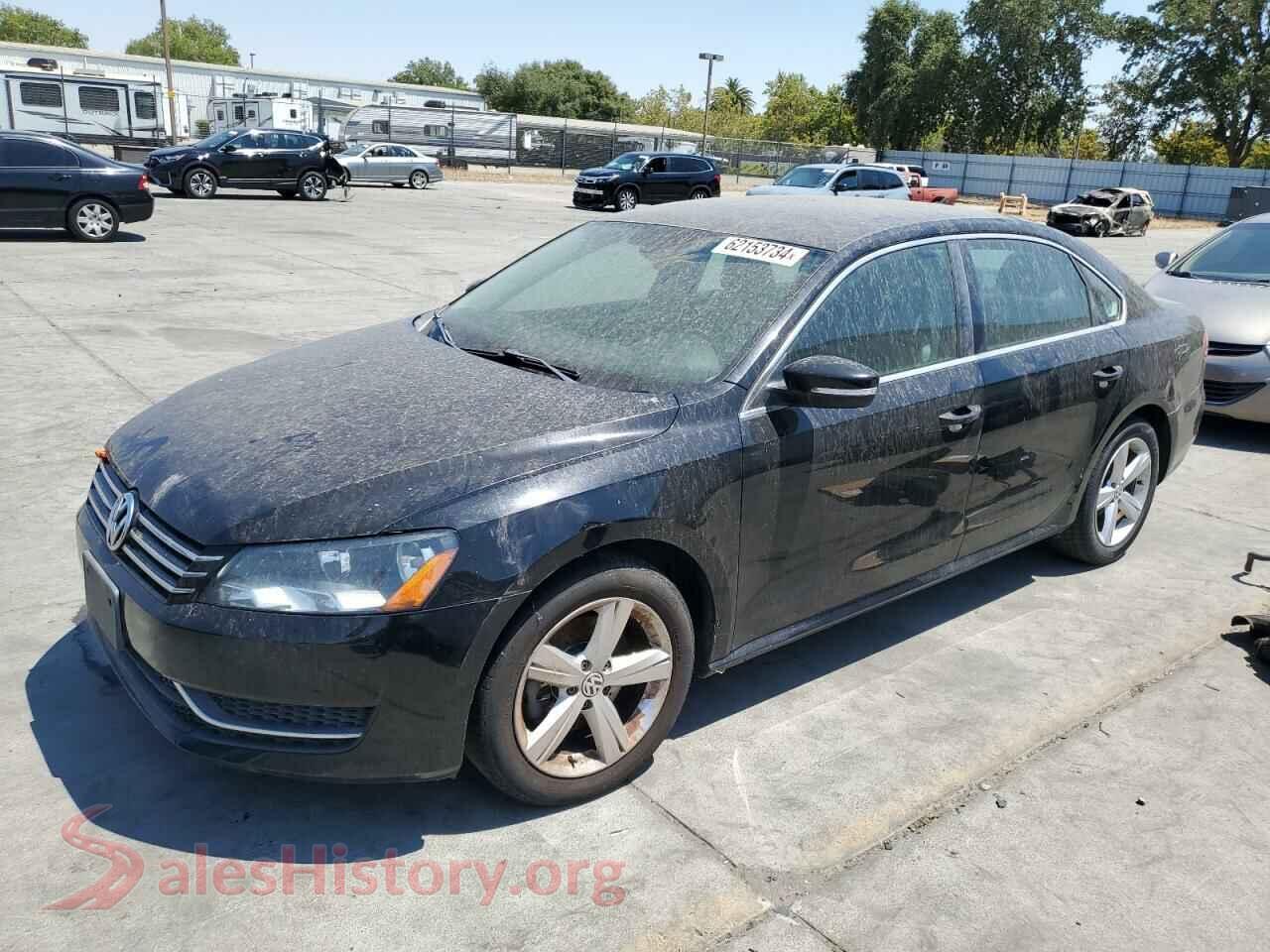 2014 VOLKSWAGEN PASSAT — VIN 1VWBP7A34DC091622
