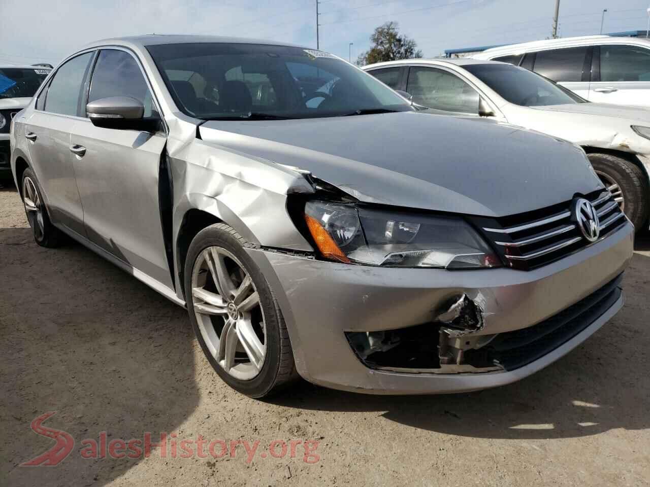 2014 VOLKSWAGEN PASSAT — VIN 1VWBP7A34EC009101