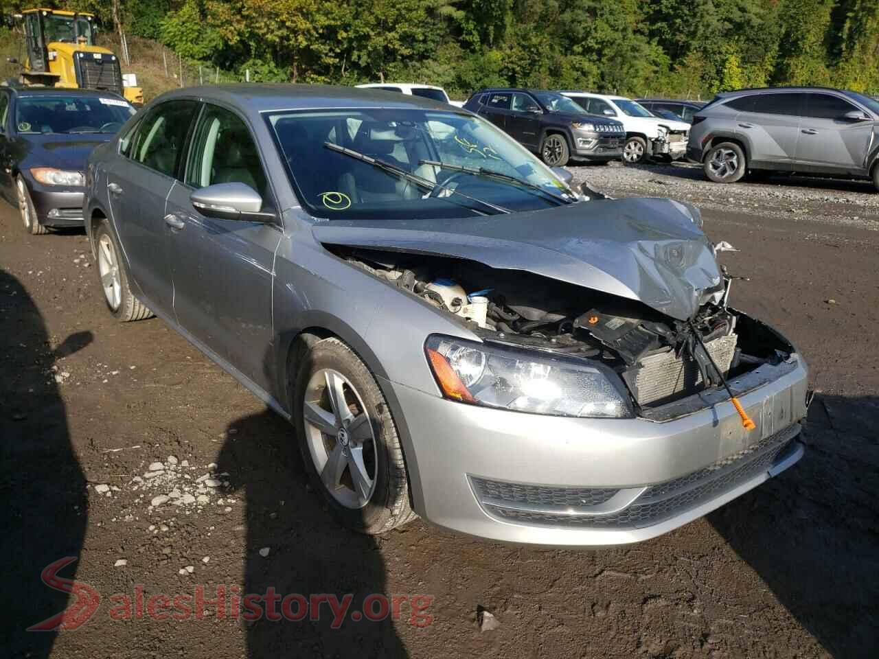2012 VOLKSWAGEN PASSAT — VIN 1VWBP7A35CC004700