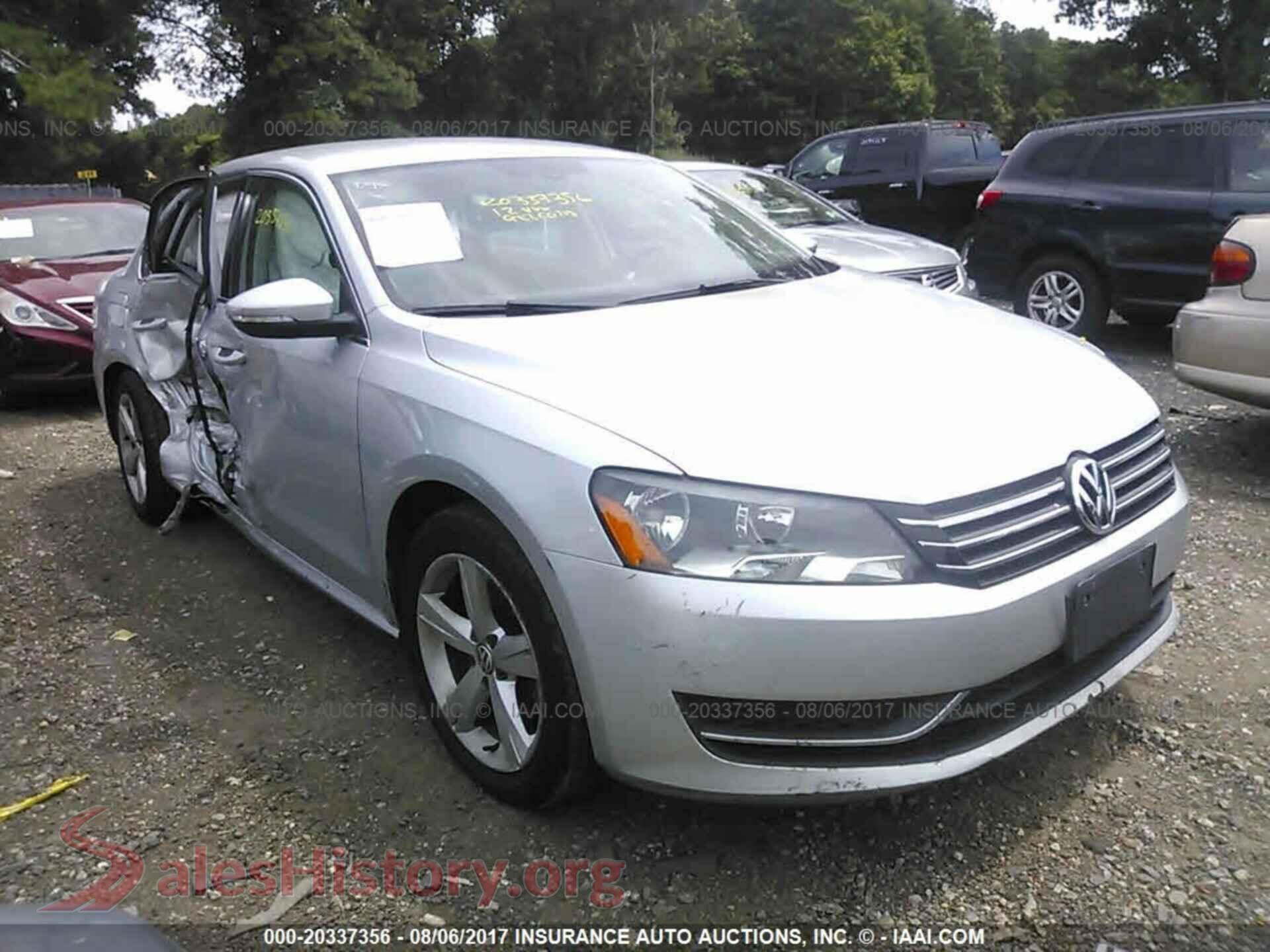 2012 Volkswagen Passat — VIN 1VWBP7A36CC091152