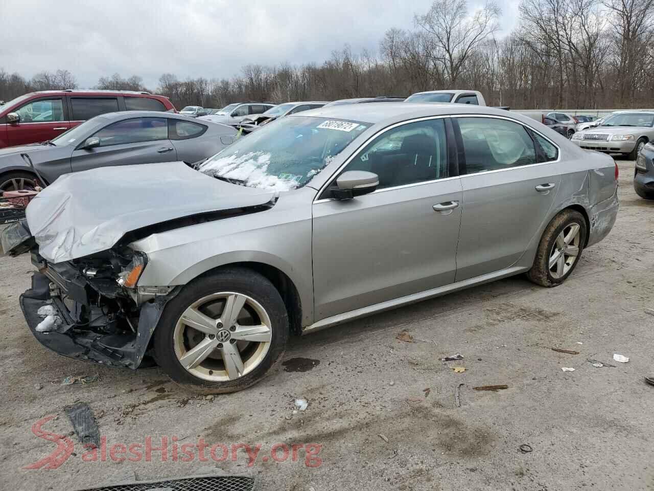 2013 VOLKSWAGEN PASSAT — VIN 1VWBP7A37DC102502