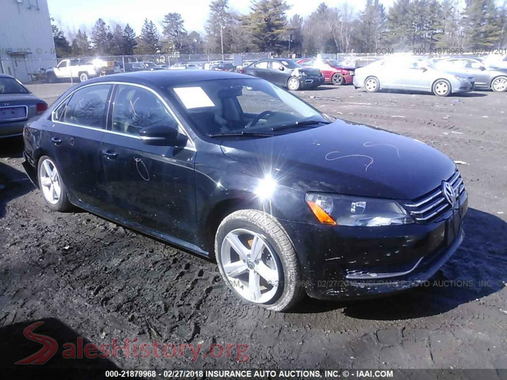 2013 Volkswagen Passat — VIN 1VWBP7A38DC026238