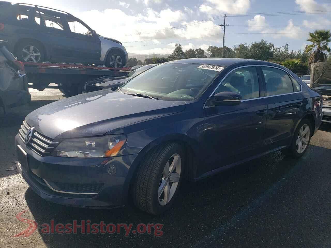 2014 VOLKSWAGEN PASSAT — VIN 1VWBP7A3XEC005649