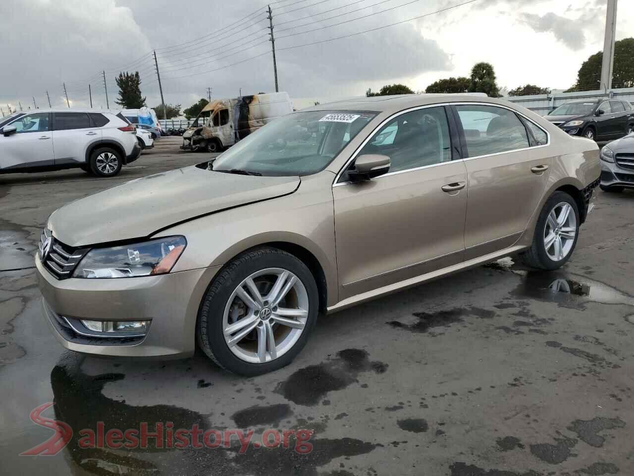 2015 VOLKSWAGEN PASSAT — VIN 1VWBS7A34FC054538