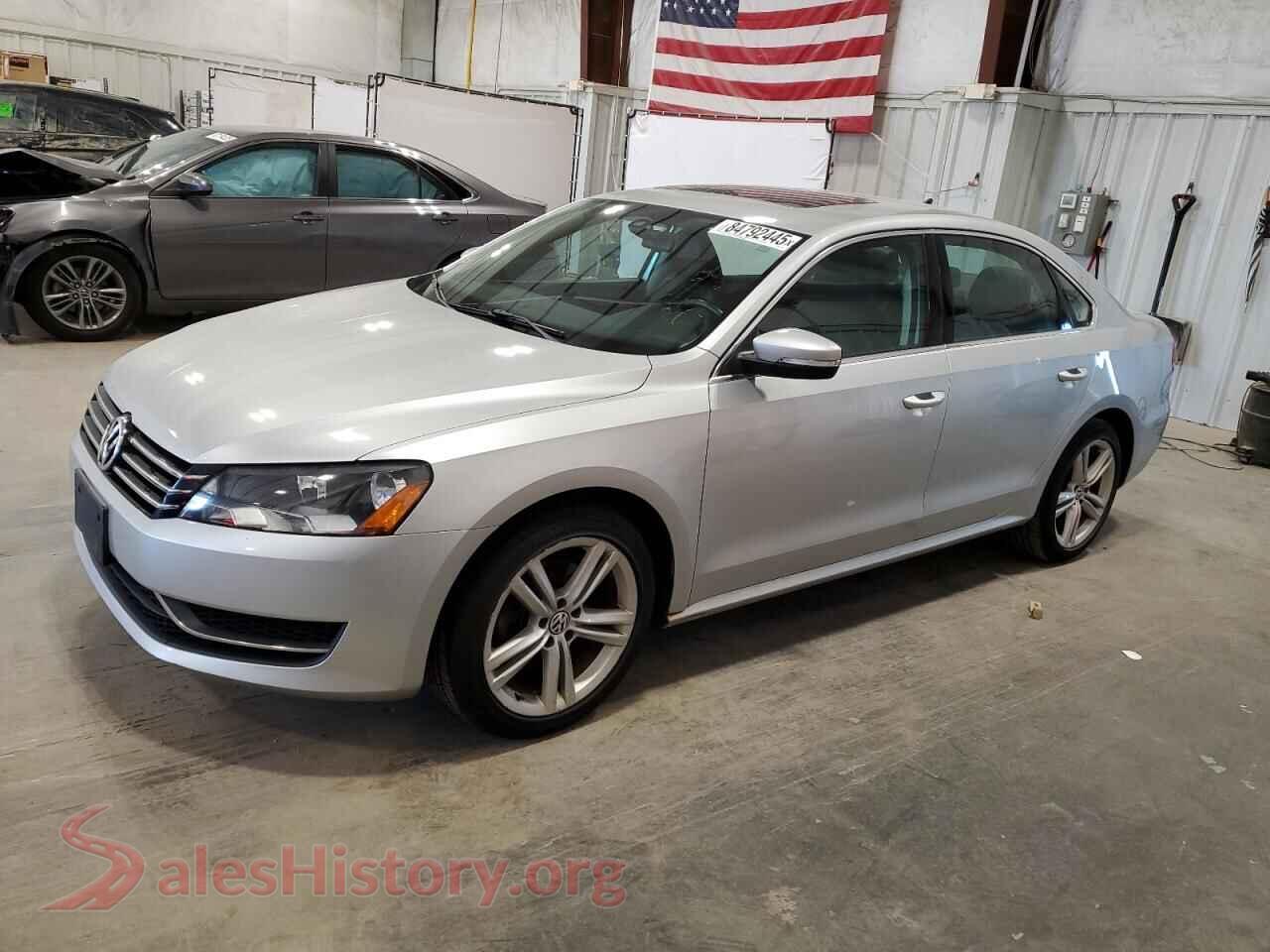 2014 VOLKSWAGEN PASSAT — VIN 1VWBS7A38EC116053