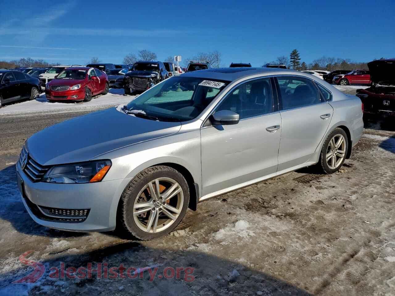 2014 VOLKSWAGEN PASSAT — VIN 1VWBT7A31EC093051