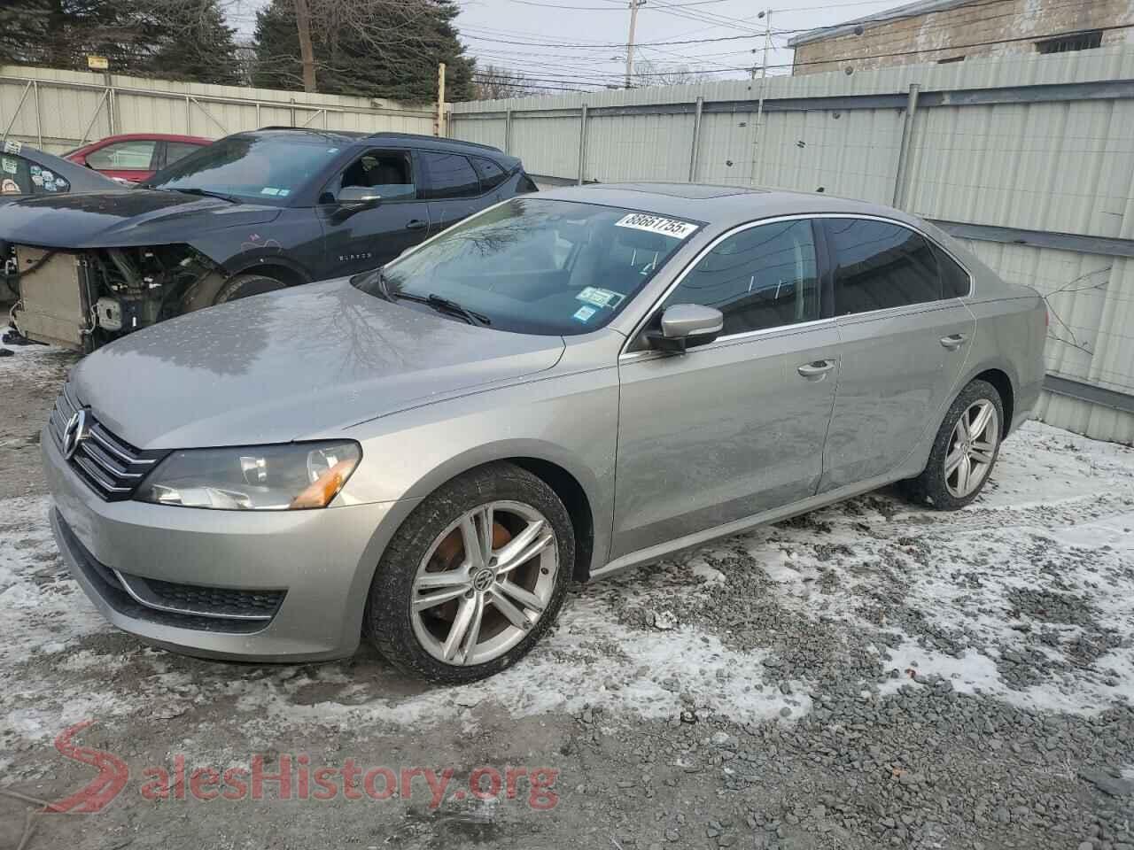2014 VOLKSWAGEN PASSAT — VIN 1VWBT7A32EC055697