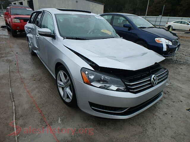 2014 VOLKSWAGEN PASSAT — VIN 1VWBT7A35EC050848