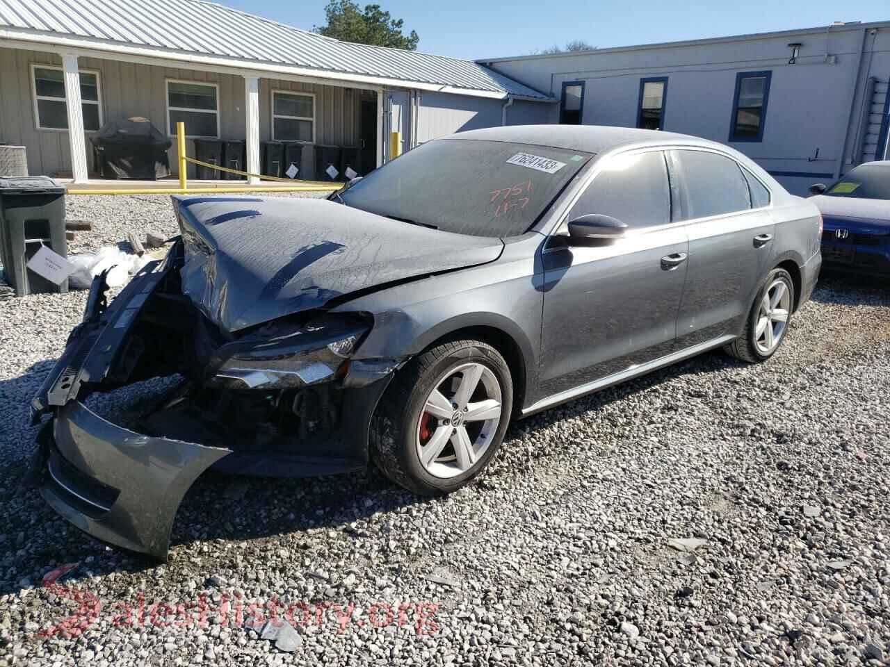 2015 VOLKSWAGEN PASSAT — VIN 1VWBT7A35FC027751