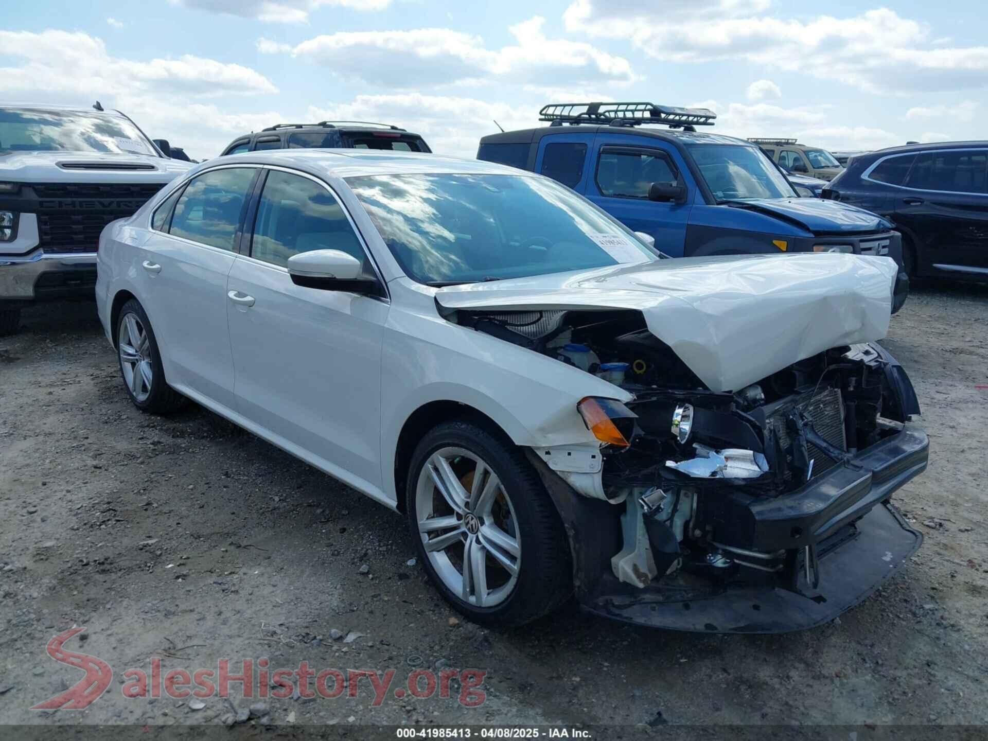 2014 VOLKSWAGEN PASSAT — VIN 1VWBT7A36EC088217