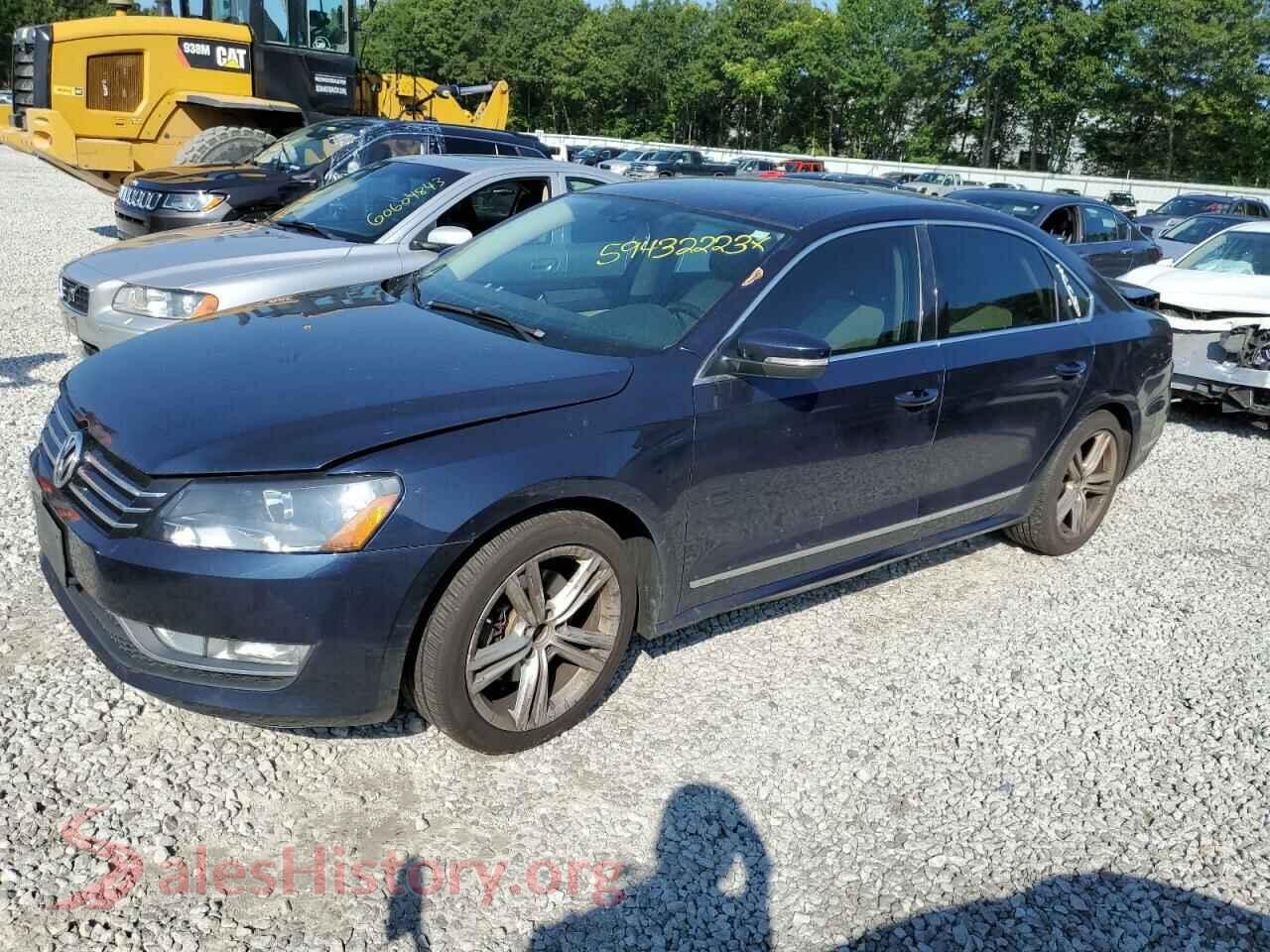 2015 VOLKSWAGEN PASSAT — VIN 1VWBT7A39FC098841