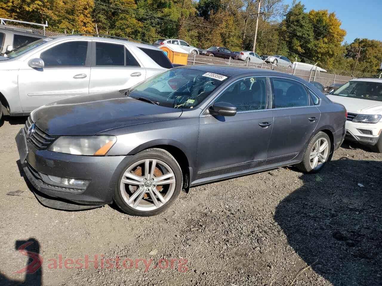 2015 VOLKSWAGEN PASSAT — VIN 1VWBT7A3XFC074824