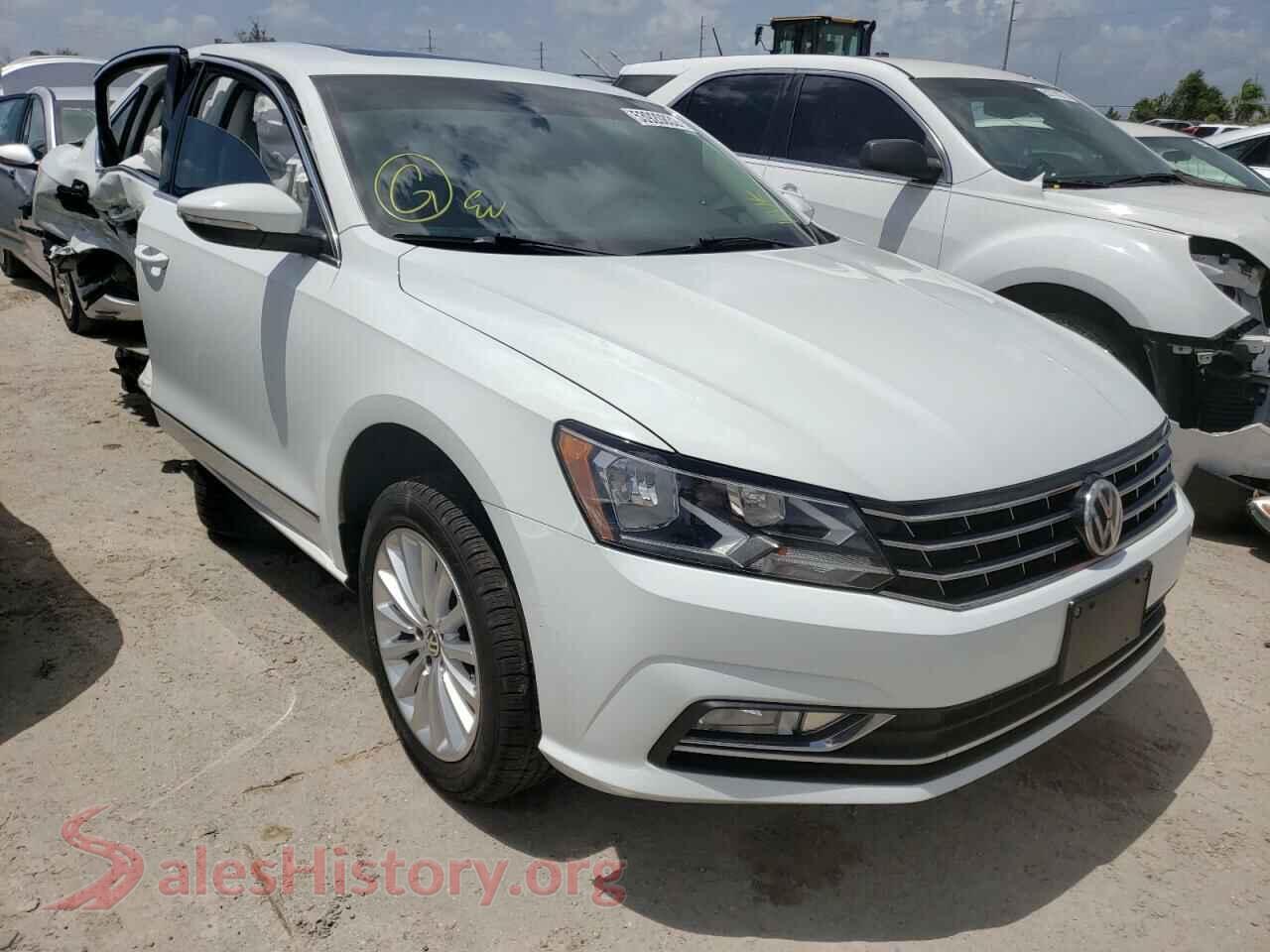 2016 VOLKSWAGEN PASSAT — VIN 1VWBT7A3XGC006072