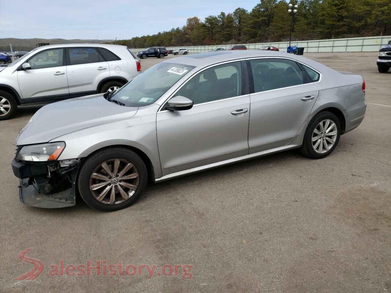 2012 VOLKSWAGEN PASSAT — VIN 1VWCH7A33CC030181