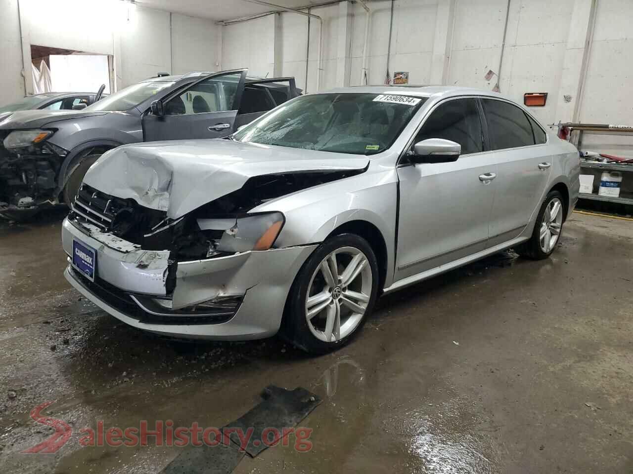2013 VOLKSWAGEN PASSAT — VIN 1VWCM7A33DC122095