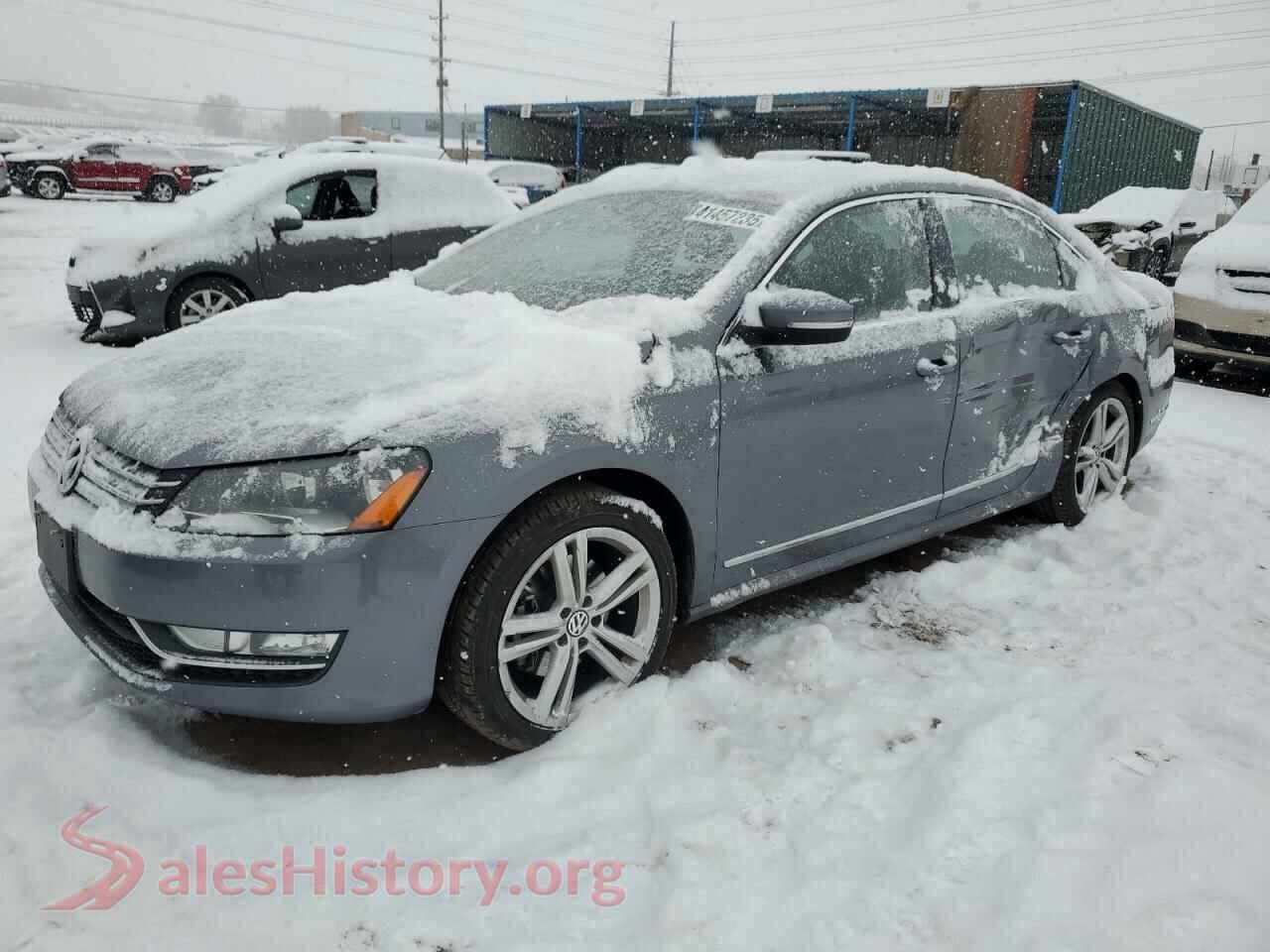 2014 VOLKSWAGEN PASSAT — VIN 1VWCN7A39EC090090