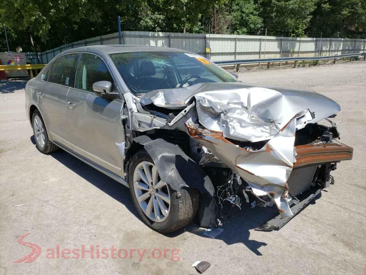 2013 VOLKSWAGEN PASSAT — VIN 1VWCP7A30DC069542