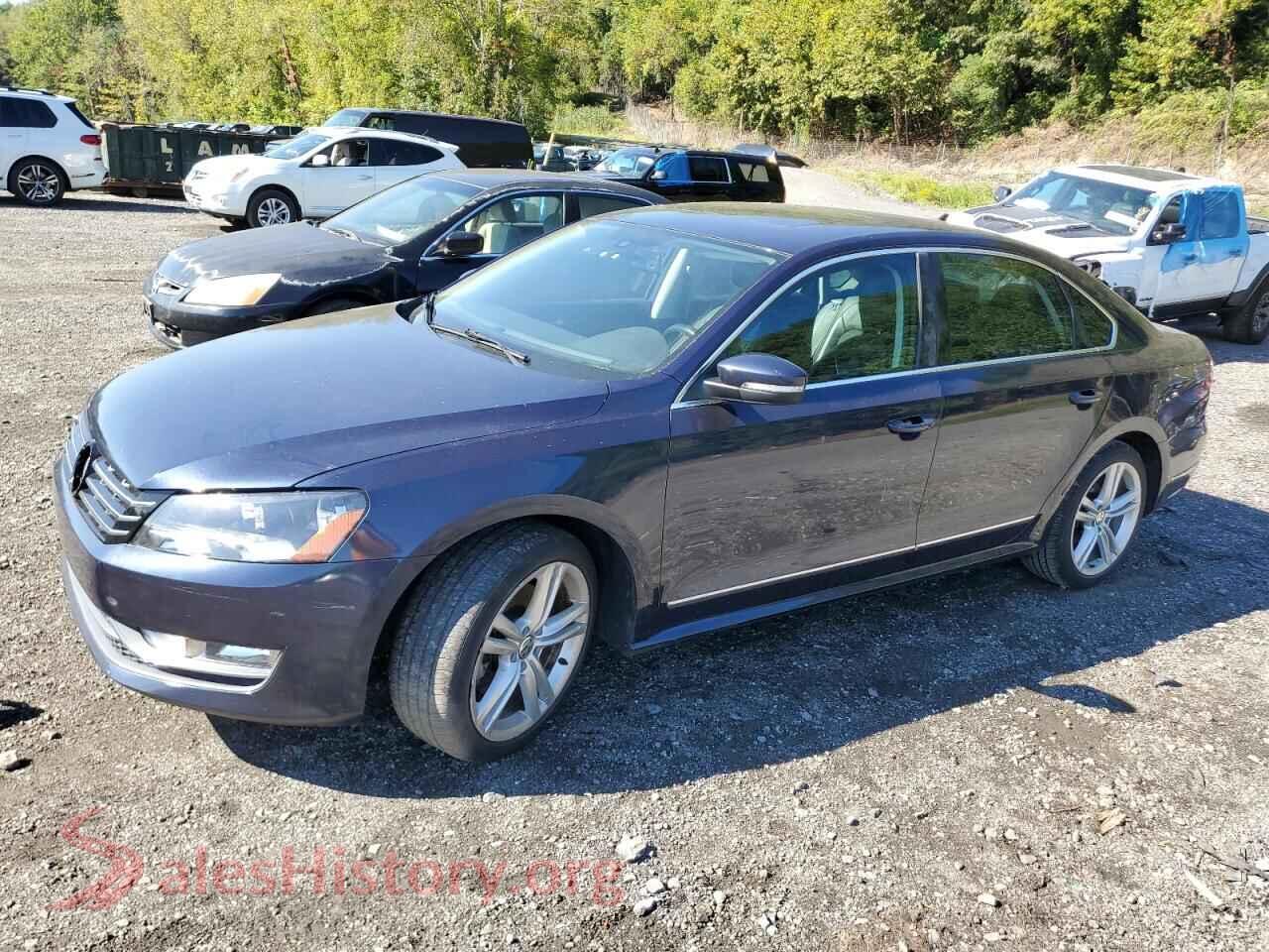 2014 VOLKSWAGEN PASSAT — VIN 1VWCS7A32EC081191