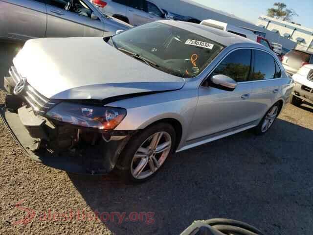 2014 VOLKSWAGEN PASSAT — VIN 1VWCS7A38EC013624
