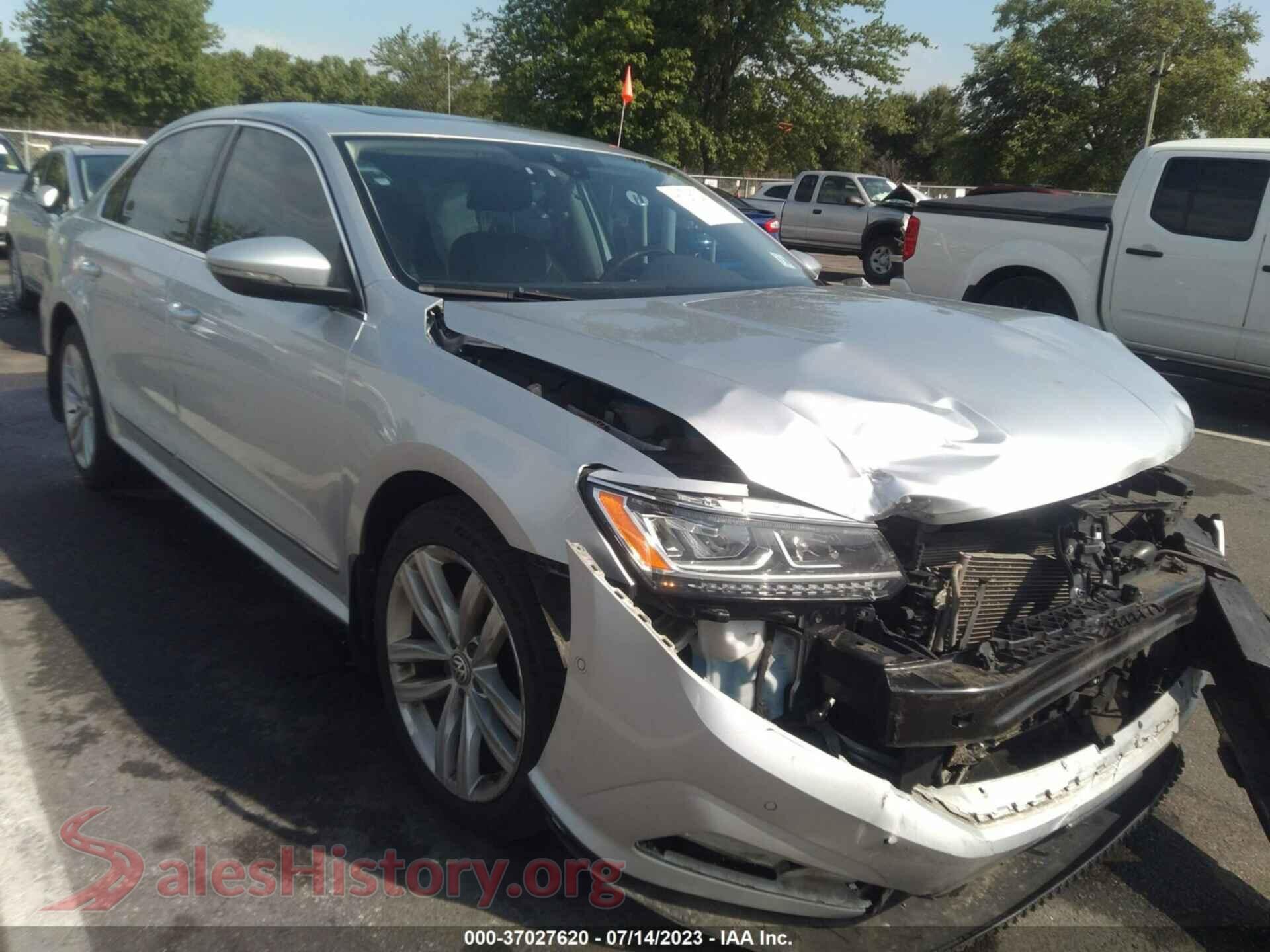 2016 VOLKSWAGEN PASSAT — VIN 1VWCT7A39GC066140